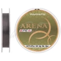Шнур Favorite Arena PE 150м (silver gray) #0.175/0.071 3.5 mm lb/1.4 kg