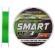 Шнур Favorite Smart PE 3x 150м (l.green) #1.2/0.187 mm 20lb/9.5 kg