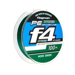 Шнур Flagman PE Hybrid F4 Moss Green 0.08мм 8lb