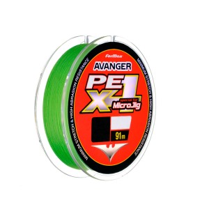 Шнур ForMax Avanger PE X4 Micro Jig Lime Green 0.148мм