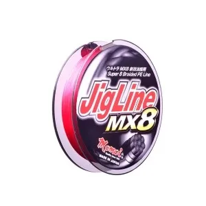 Шнур Momoi Jigline MX8 Red 130м #1.5 0.2мм