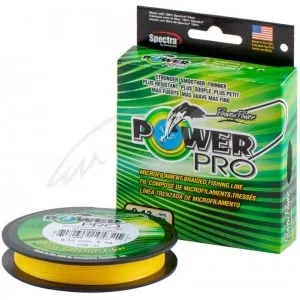 Шнур Power Pro 135m Hi-Vis Yellow 0.06 6.5lb/3kg