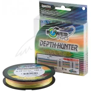 Шнур Power Pro Depth-Hunter Multi Color 150m 0,10 mm 5kg
