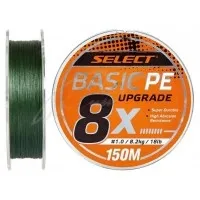Шнур Select Basic PE 8x 150m (темн-зел.) #1.2/0.16mm 20lb/9.3kg
