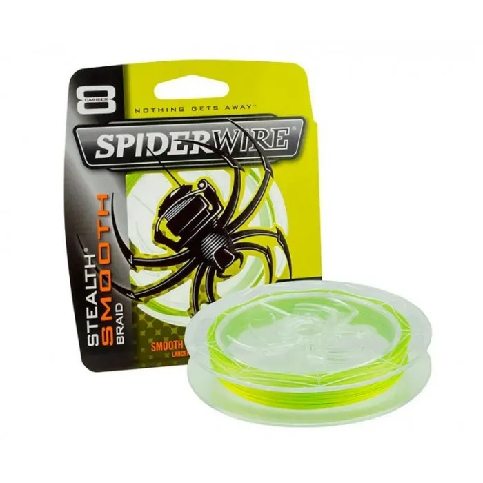 Шнур Spiderwire Stealth Smooth 8 Yellow 0.12мм 150м