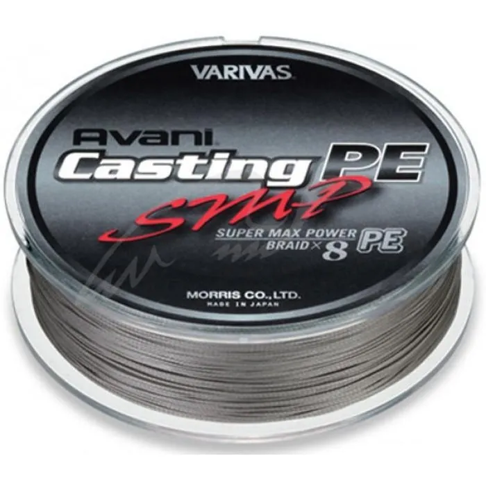 Шнур Varivas Avani Casting PE SMP 600m #6.0/0.405 mm 90lb