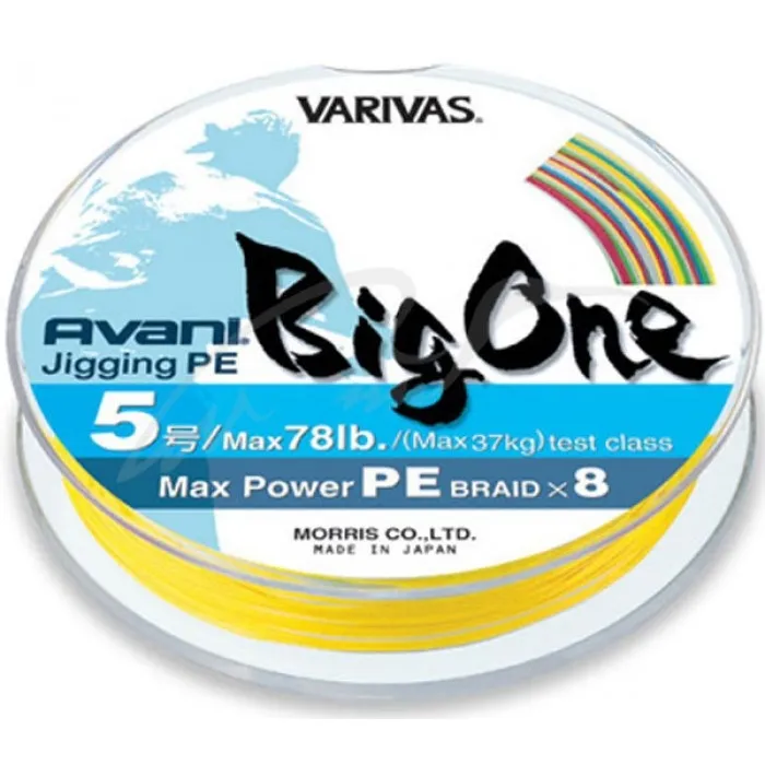 Шнур Varivas Avani Max Power Jigging PE Big One 600m #4.0/0.330 mm 64lb