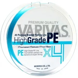 Шнур Varivas High Grade PE X4 Water Blue 150m #0.6