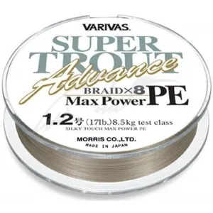 Шнур Varivas Super Trout Advance Max Power PE 150m #0.6/0.128 mm 8lb