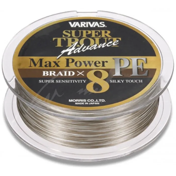 Шнур Varivas Super Trout Advance Max Power PE 2016 150m #1.2/0.185 mm 24.1 lb