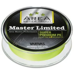 Шнур Varivas Super Trout Area Master Limited Premium PE 75m #0.3/0.09mm 7lb