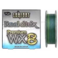 Шнур YGK Lonfort Real DTex X8 90m (мультиколор) # 0.5 / 14lb