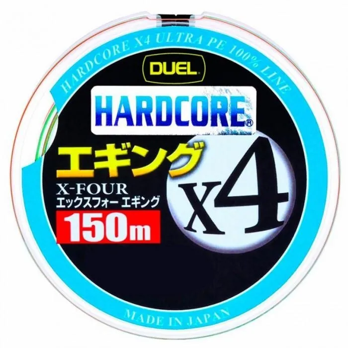 Шнур Yo-Zuri Duel Hardcore X4 Eging 3Color 0.153мм