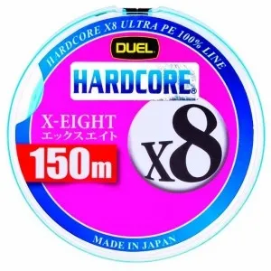 Шнур Yo-Zuri Duel Hardcore X8 Eging 3Color 0.15мм