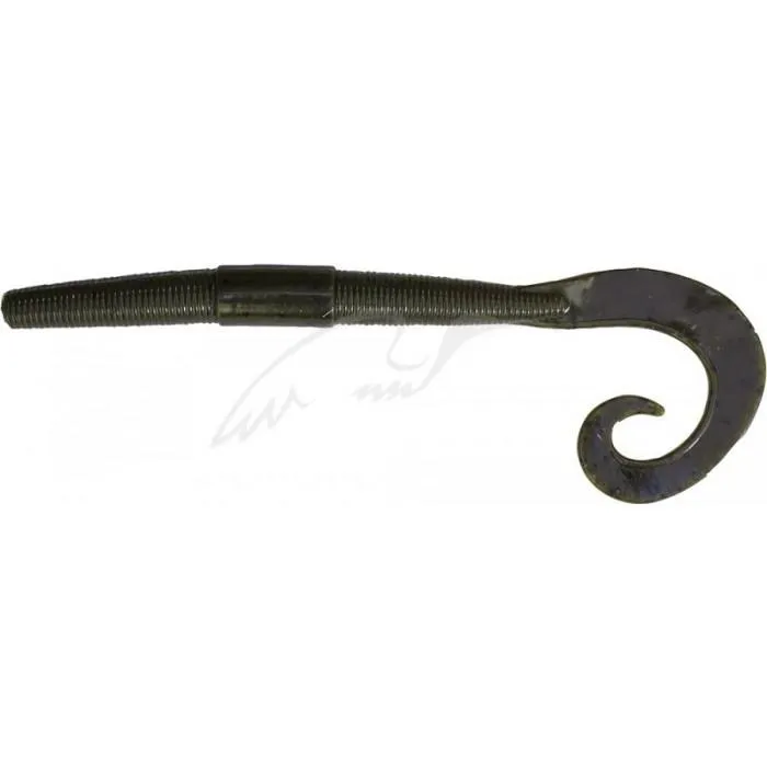 Силикон Big Bite Baits Kriet tail worm 6" Green pumpkin