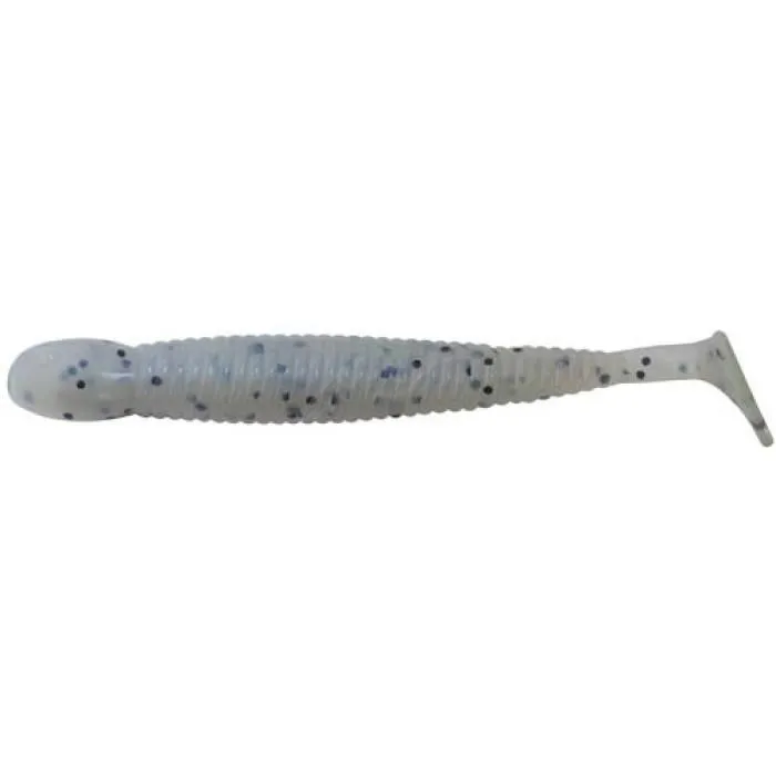 Силикон Big Bite Baits Paddle Tail Grub 2.5" Blue Pearl Pepper