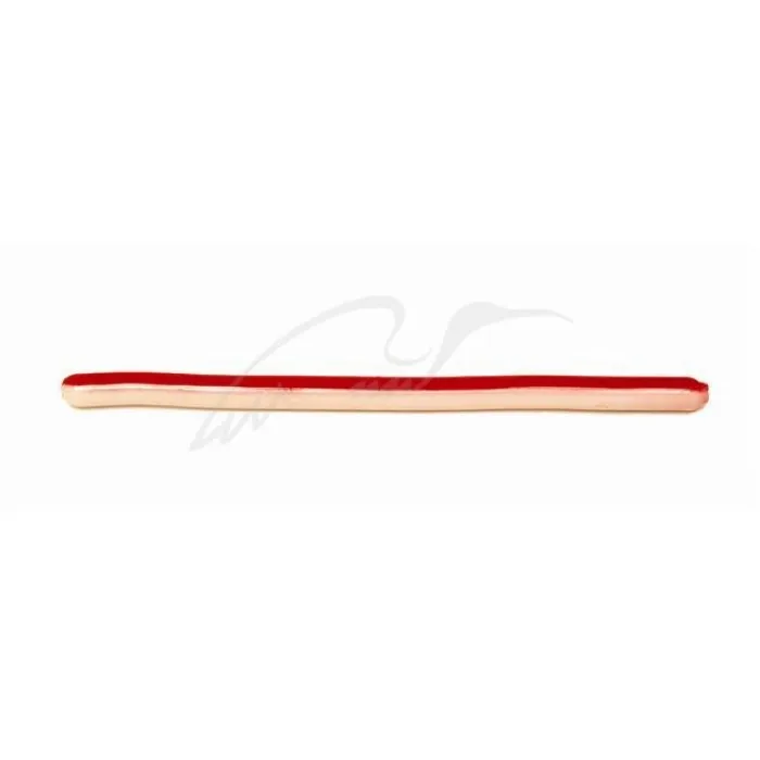Силікон Big Bite Baits Trout Worm 3" Red /White