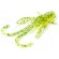 Силікон FishUP Baffi Fly 1.5 "# 026 - Flo Chartreuse / Green (10шт / уп)
