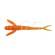 Силикон FishUP Flit 1.5" #049 - Orange Pumpkin/Black (10шт/уп)