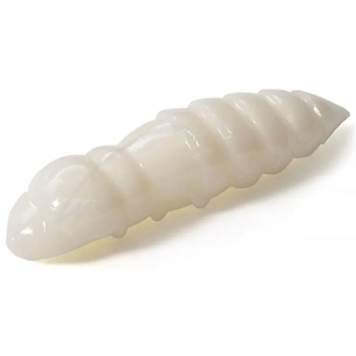 Силікон FishUP Pupa 0.9 "# 009 - White (12шт / уп)