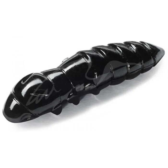 Силікон FishUP Pupa 1.5 "# 101 - Black (8шт / уп)