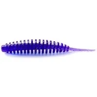 Силикон FishUP Tanta 1.5" #060 - Dark Violet/Peacock & Silver (10шт/уп)