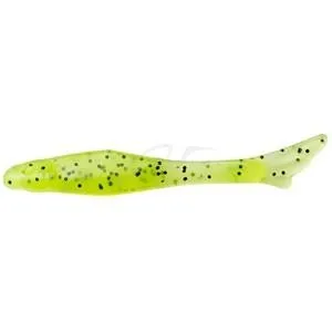 Силікон FishUP Tiny 1.5 "# 055 - Chartreuse / Black (12шт / уп)