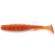 Силикон FishUP U-Shad 4" #049 - Orange Pumpkin/Black (8шт/уп)