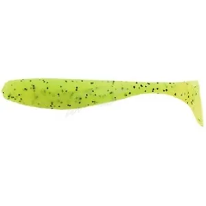 Силікон FishUP Wizzle Shad 2" #055 - Chartreuse/Black (10шт/уп)
