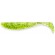 Силикон FishUP Wizzle Shad 3" #055 - Chartreuse/Black (8шт/уп)