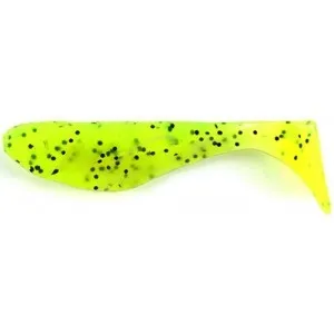 Силікон FishUP Wizzy 1.5" #055 - Chartreuse/Black (10шт/уп)