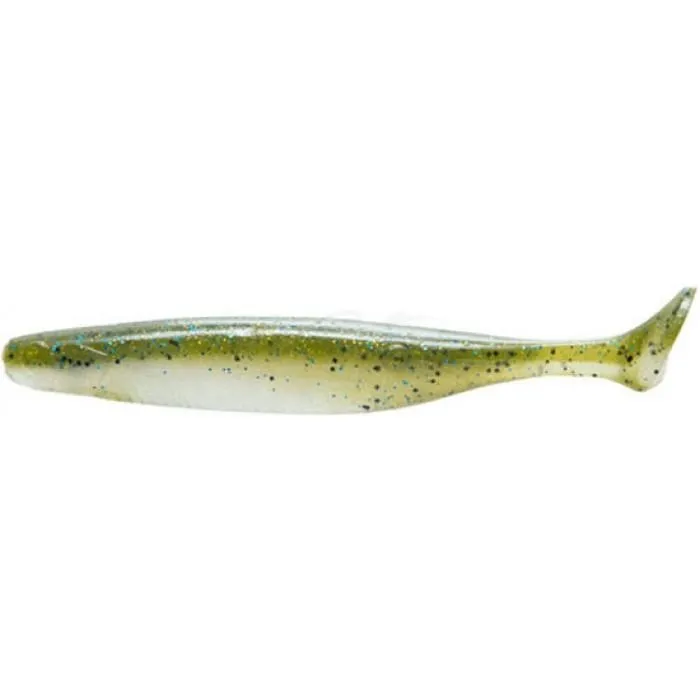 Силикон Jackall Dagger Minnow 3.5” Watermelon Gill/Pearl White 7 шт