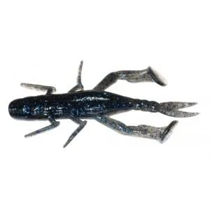 Силикон Jackall Dragon Bug 3" Black/Blue Shrimp 7шт