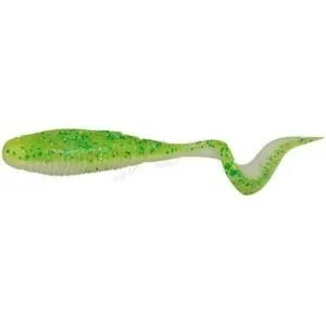 Силикон Jackall Rhythm Curly 5" Chartreuse Back Shad (5шт/уп)