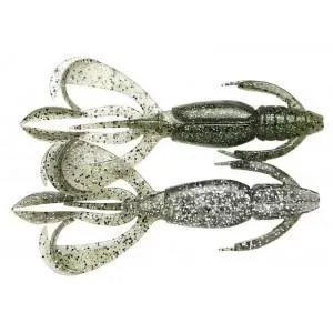 Силікон Keitech Crazy Flapper 3.6 "7 шт ц: 460 silver flash craw