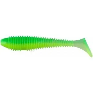 Силікон Keitech Swing Impact FAT 3.3 "7 шт ц: ea # 11 lime chartreuseglow