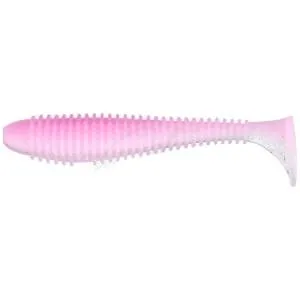 Силикон Keitech Swing Impact FAT 3.8" 6 шт ц:ea#08 bubblegum shiner