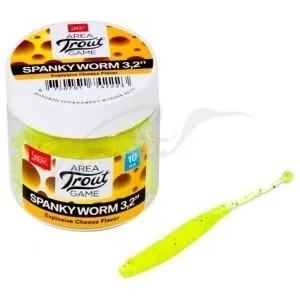 Силікон Lucky John SPANKY WORM Area Trout Series 3.2"/ 071 *10