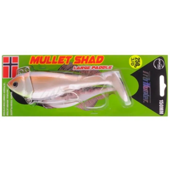 Силікон Prohunter Regular Paddle Mullet Shad 150mm 250g 3-Pollock Fish Uv
