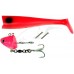 Силикон Prohunter Regular Paddle Mullet Shad 220mm 350g 1-Pink Pussy + Uv