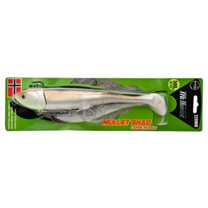 Силикон Prohunter Regular Paddle Mullet Shad 220mm 500g 3-Pollock Fish + Uv