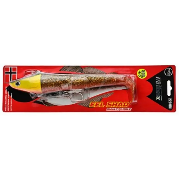 Силикон Prohunter Small Paddle Eel Shad 220mm 350g 5-Motor Oil + Uv