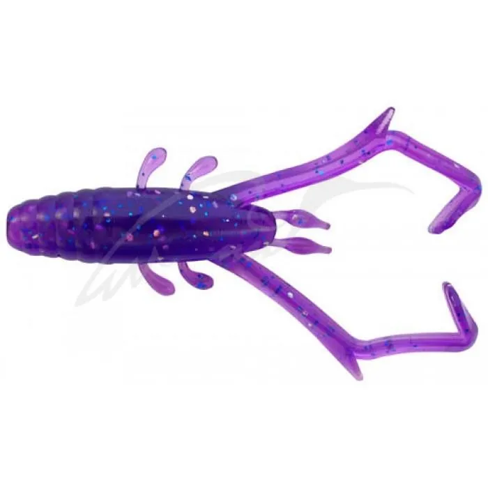 Силикон Reins DELTA SHRIMP 567 Lilac Silver & Blue Flake (12 шт/уп.)