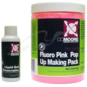 Смесь для бойлов CC Moore Fluoro Pink Pop Up Making Pack 200г + 50мл