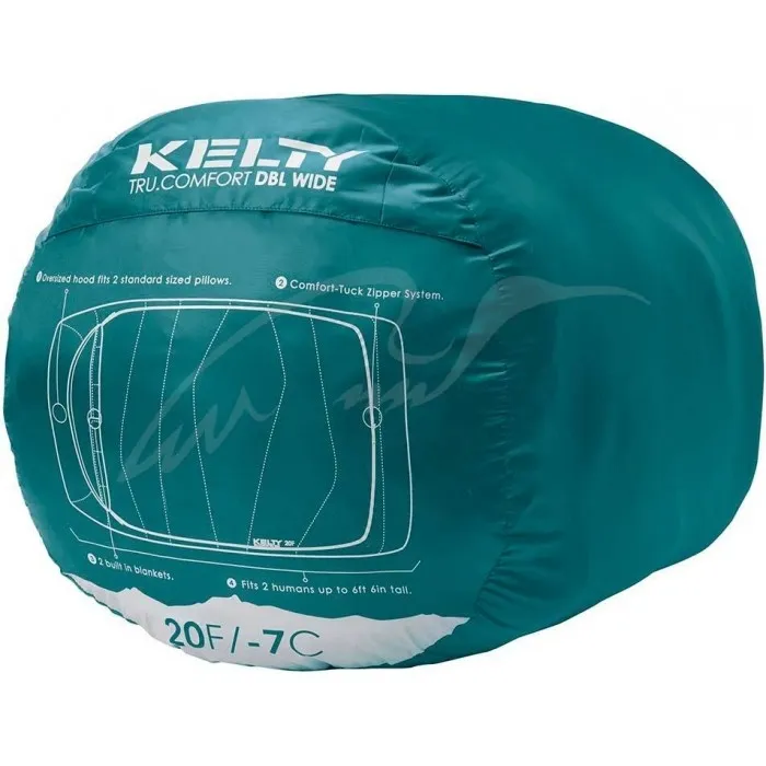 Спальний мішок Kelty TRU.Comfort Doublewide 20 Deep Teal