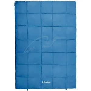 Спальный мешок KingCamp Active 250 Double L ц:blue