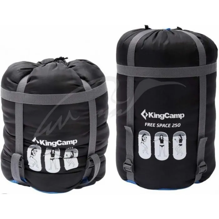 Спальный мешок KingCamp Freespase 250 grey R