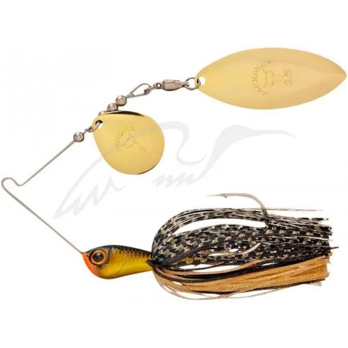 Спиннербейт Jackall Super Eruption Jr. 7.0g TW Gold & Black Shad