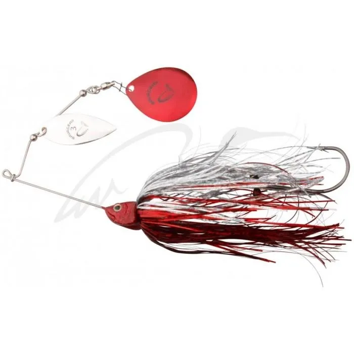 Спиннербейт Savage Gear Da’Bush Spinnerbait 32.0g #3 Red Silver Flash