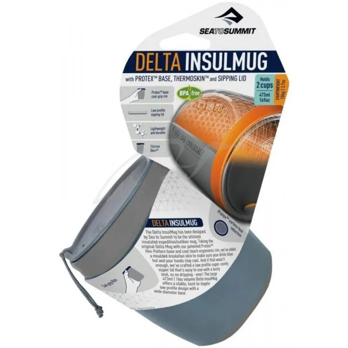 Термокружка Sea To Summit Delta Insulmug ц:gray